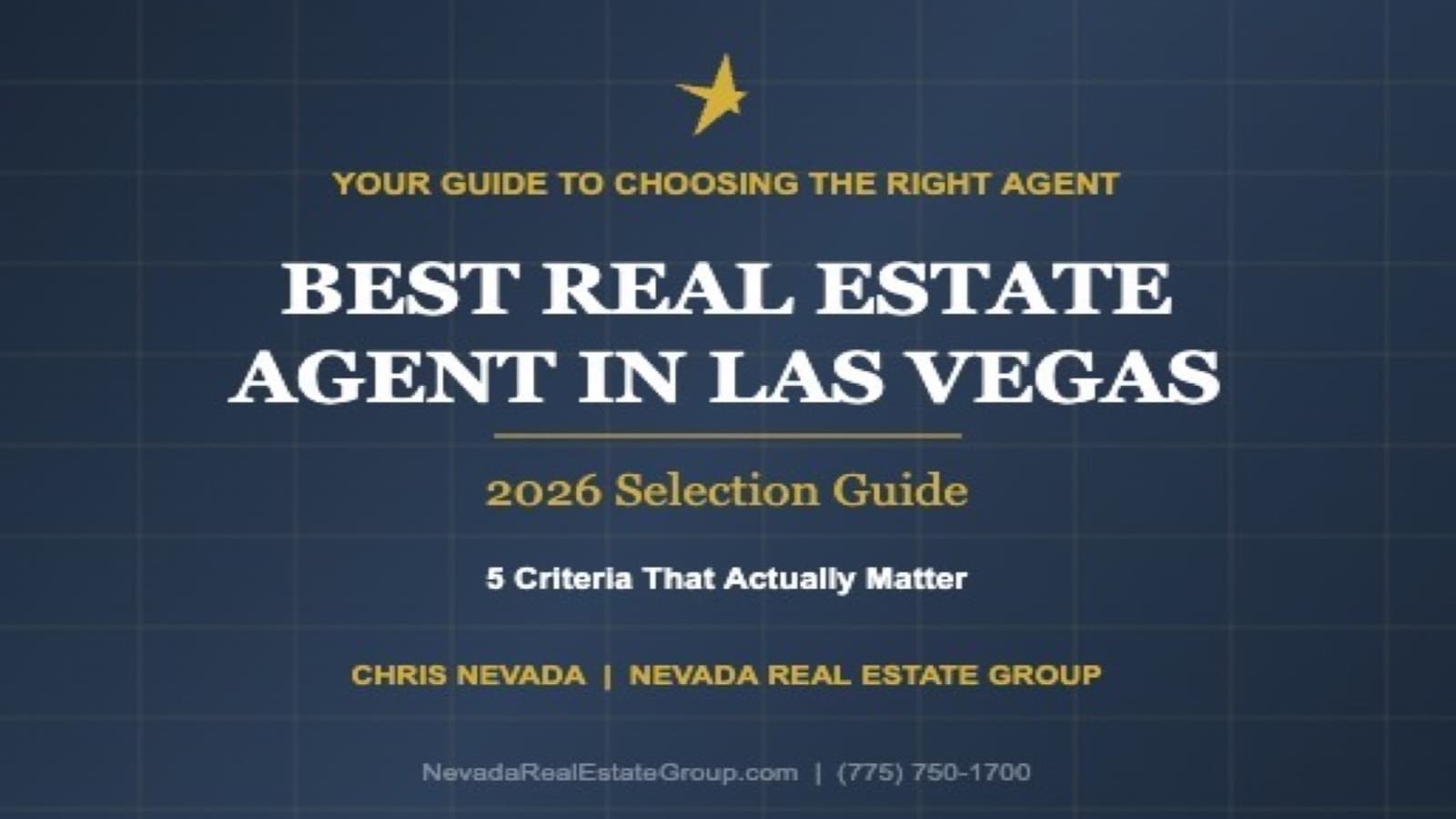 How to Choose the Best Real Estate Agent in Las Vegas for 2026