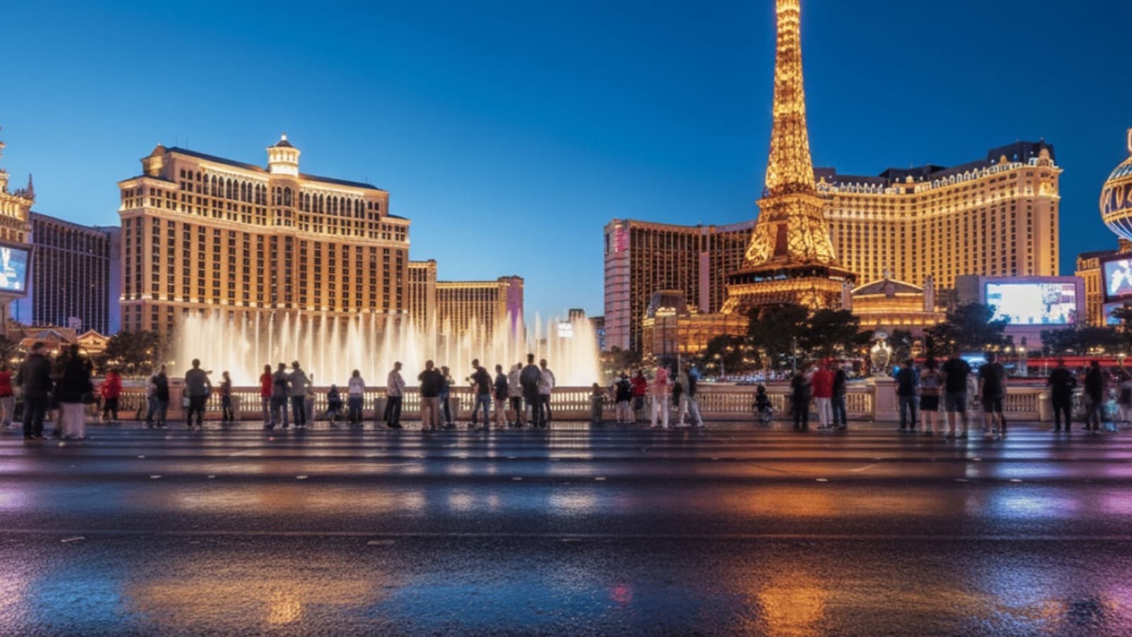 Las Vegas suburban neighborhood street at sunset — is Las Vegas safe to live in 2026 guide