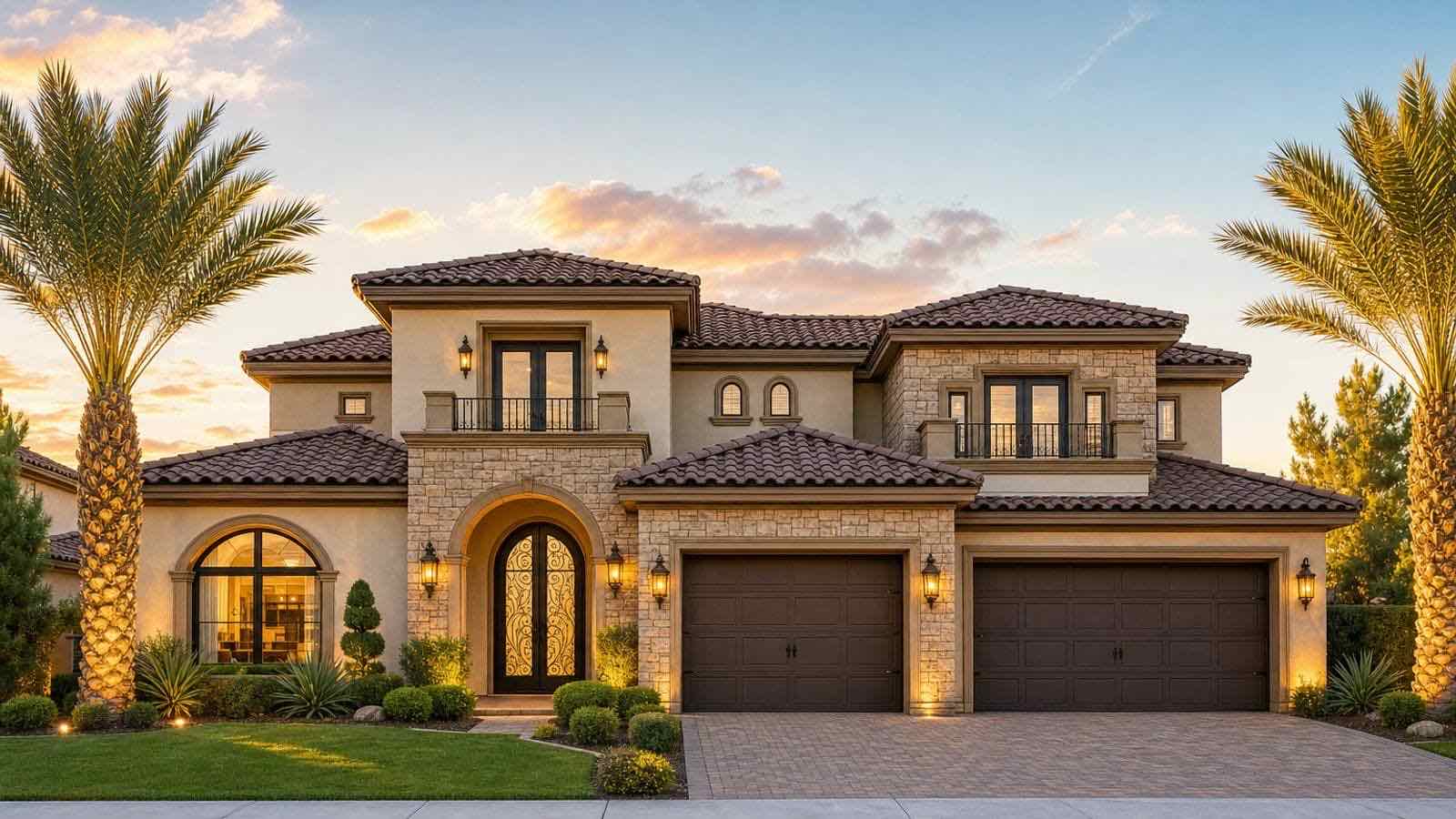 Enterprise, Las Vegas — southwest valley suburban neighborhoods with Spring Mountains views across the 42-square-mile unincorporated district