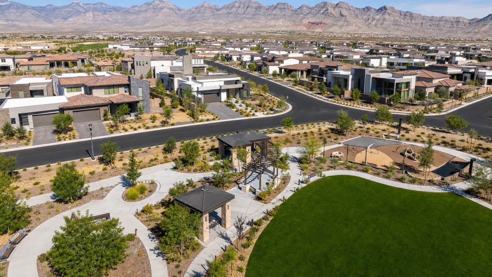 Skye Canyon Las Vegas new construction community with active builder concessions 2026